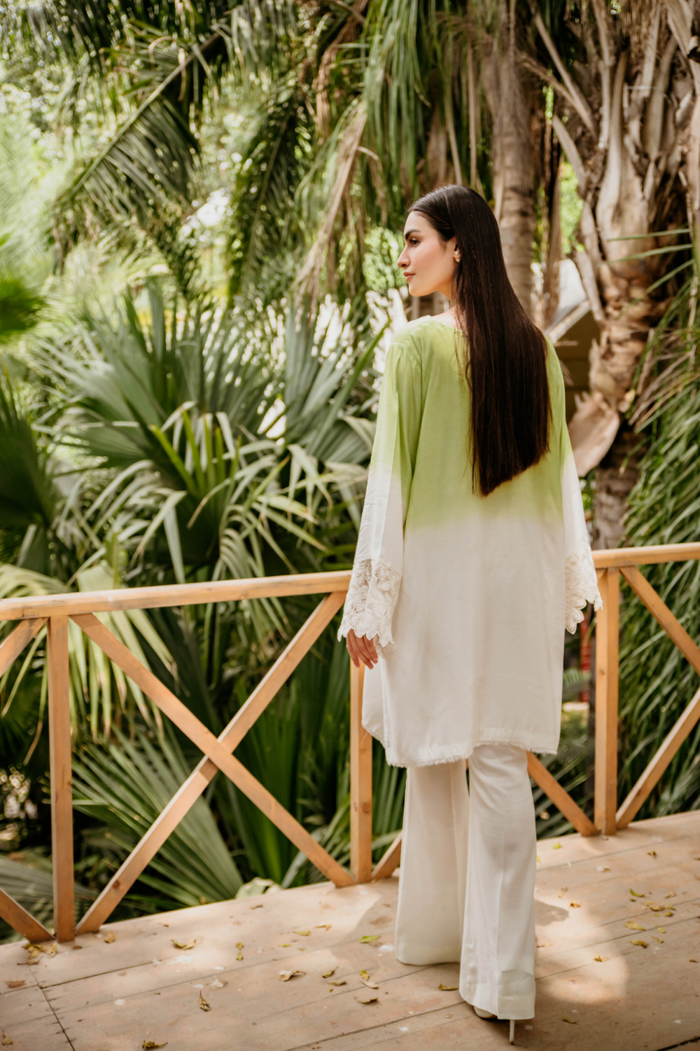 Ombre Green