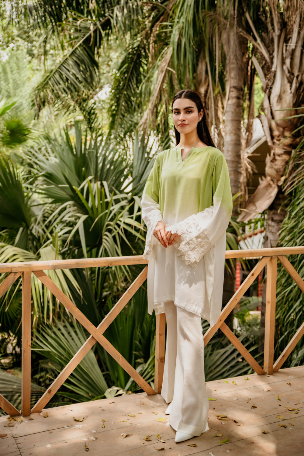 Ombre Green